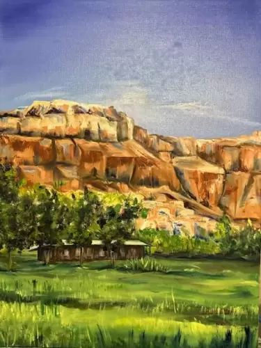 Ghost Ranch Mountains - Norma Morris